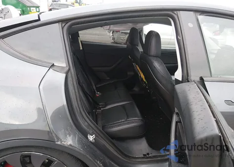 2020 Tesla Model Y Long Range Dual Motor All-Wheel Drive/Performance Dual Motor All-Wheel Drive from USA, damaged, VIN 5YJYGDEF2LF001451